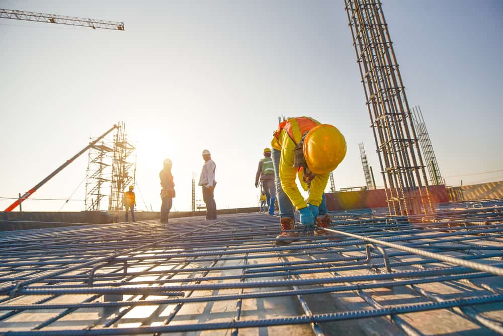 steel fabricating in construction